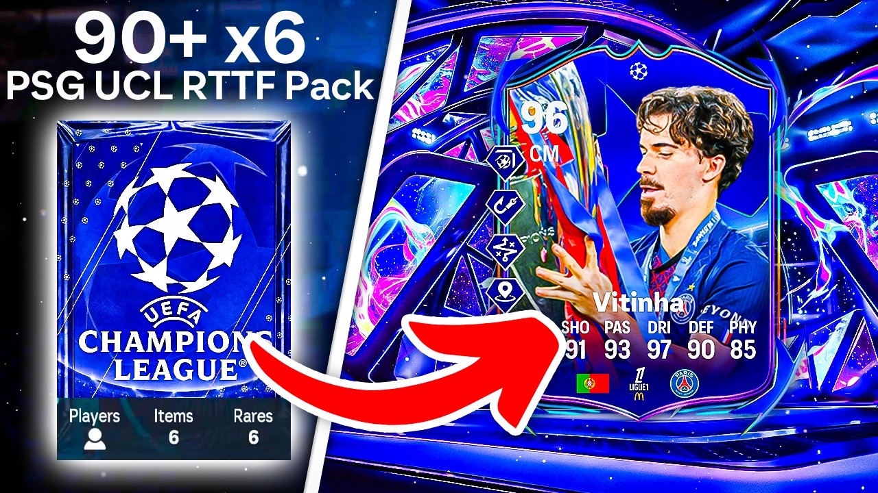 Более 90 x6 наборов RTTF Лиги Чемпионов! 😱 FC 26 Ultimate Team