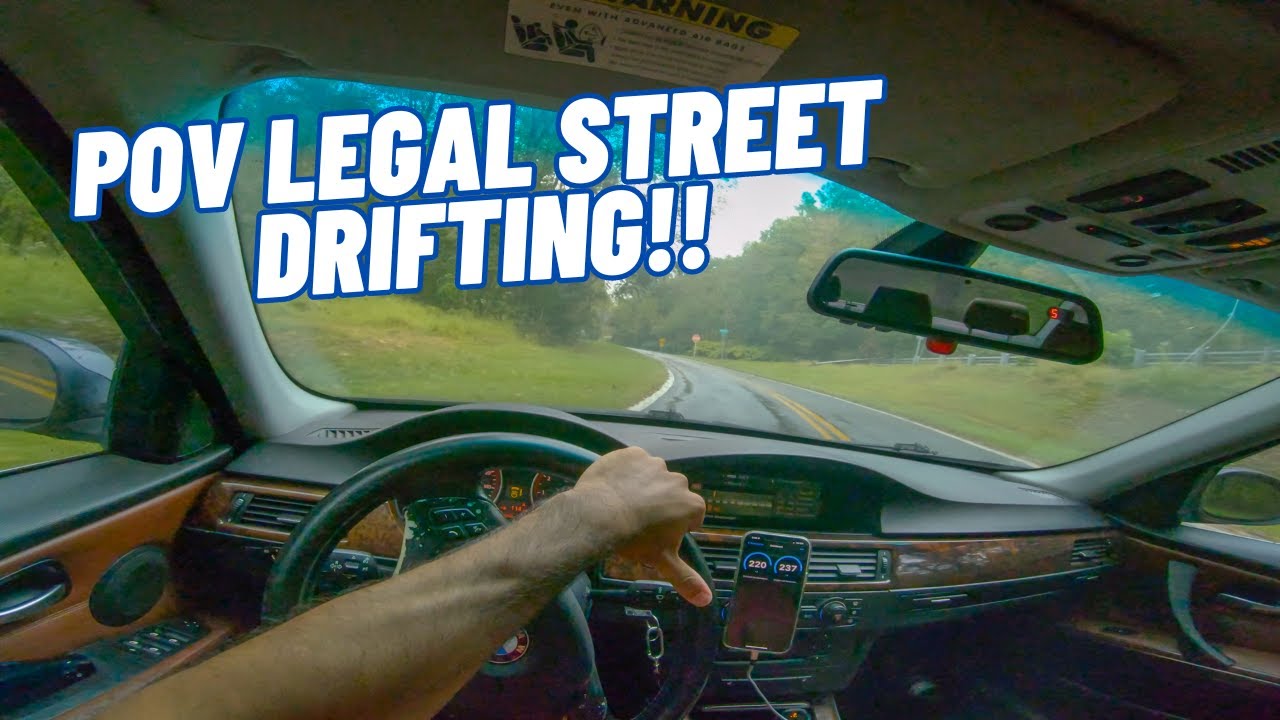 POV Legal Street Drifting!! - 2006 BMW 330i