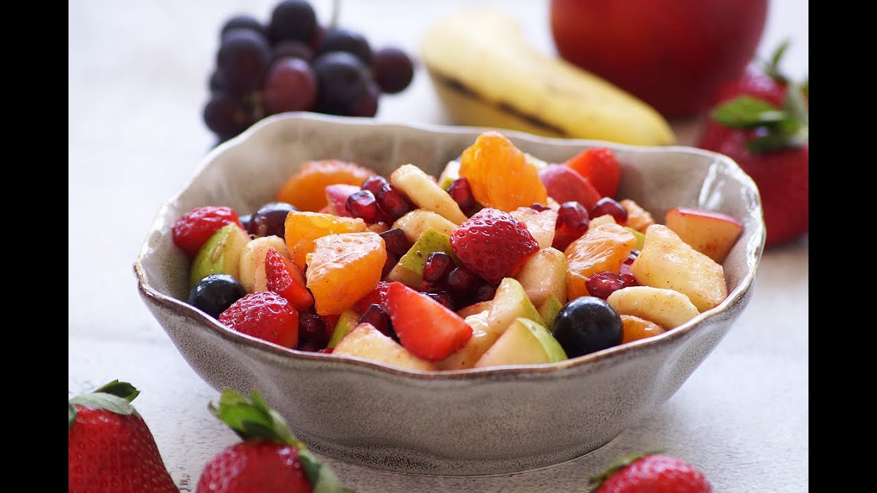 Fruit Chaat Recipe - Indian Fruit Salad Recipe