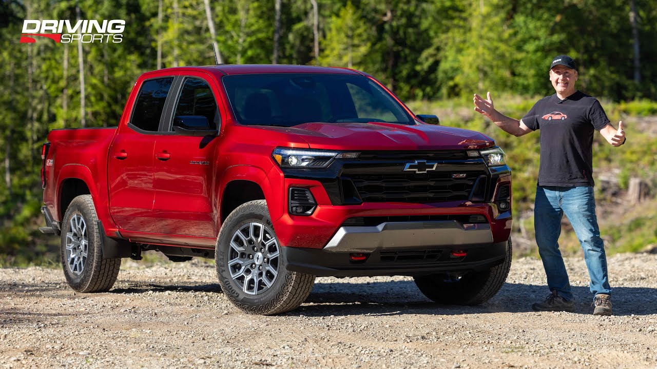 Обзор и внедорожный тест Chevrolet Colorado Z71 2024 года