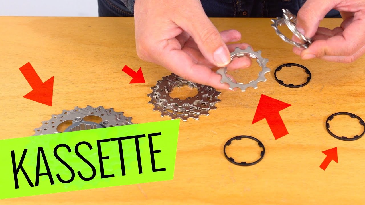 Fahrrad KASSETTE RICHTIG ZUSAMMENBAUEN - einfach & schnell - Fahrrad.org