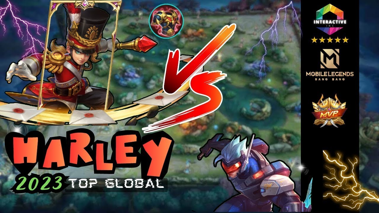 Harley VS Saber || Best Harley Build || Mobile Legends 2023