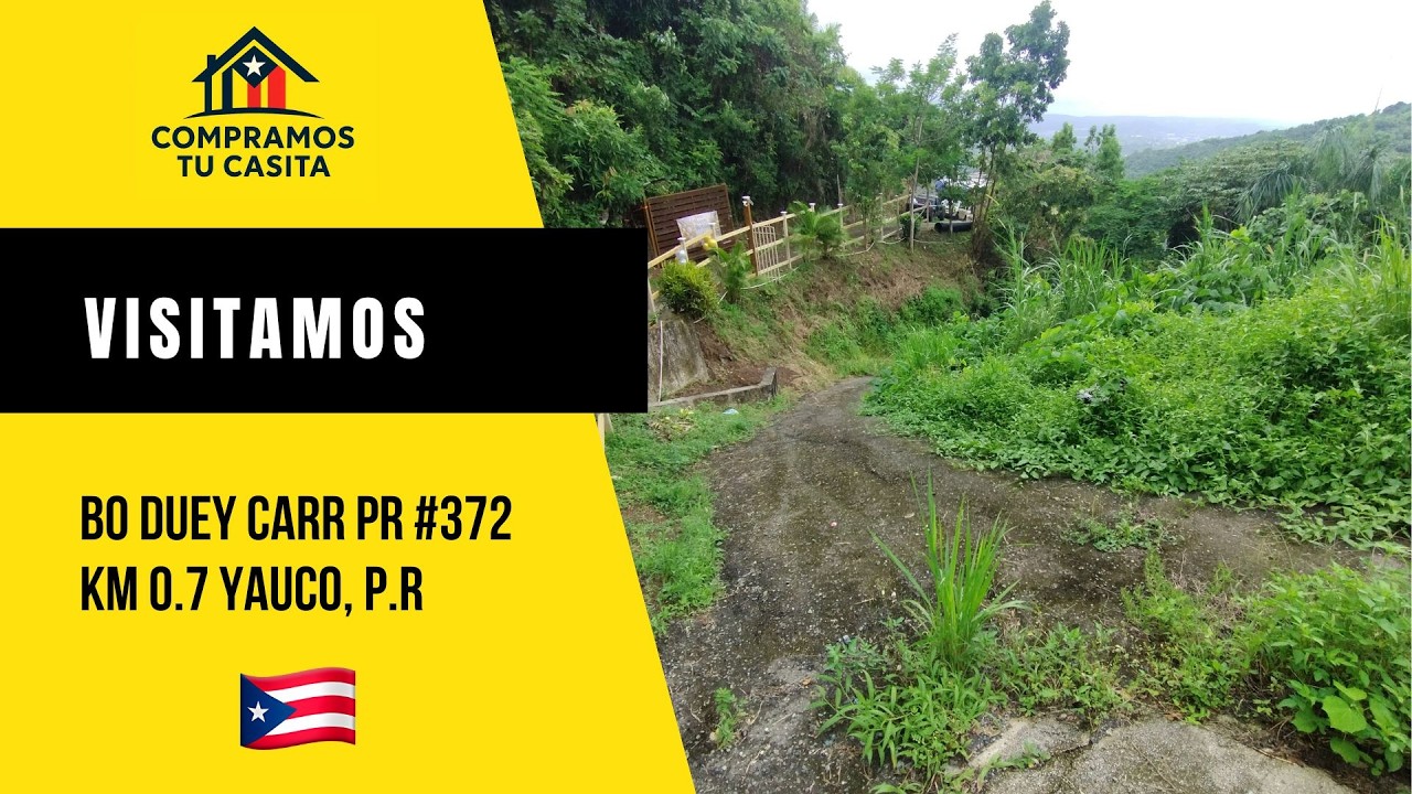 Visitamos una casita en la Comunidad de  BO DUEY CARR PR #372 KM 0.7 YAUCO, P.R.