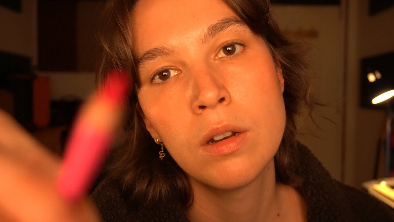 ASMR: осмотр/измерение/рисунок вас (быстро)