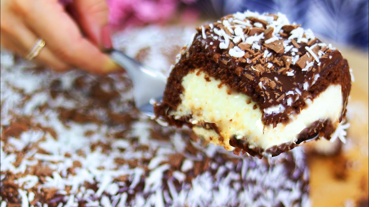FAÇA DESSE JEITO E SEU BOLO JÁ SAI RECHEADO DO FORNO | BOLO PRESTÍGIO FÁCIL E DELICIOSO–Dika da Naka