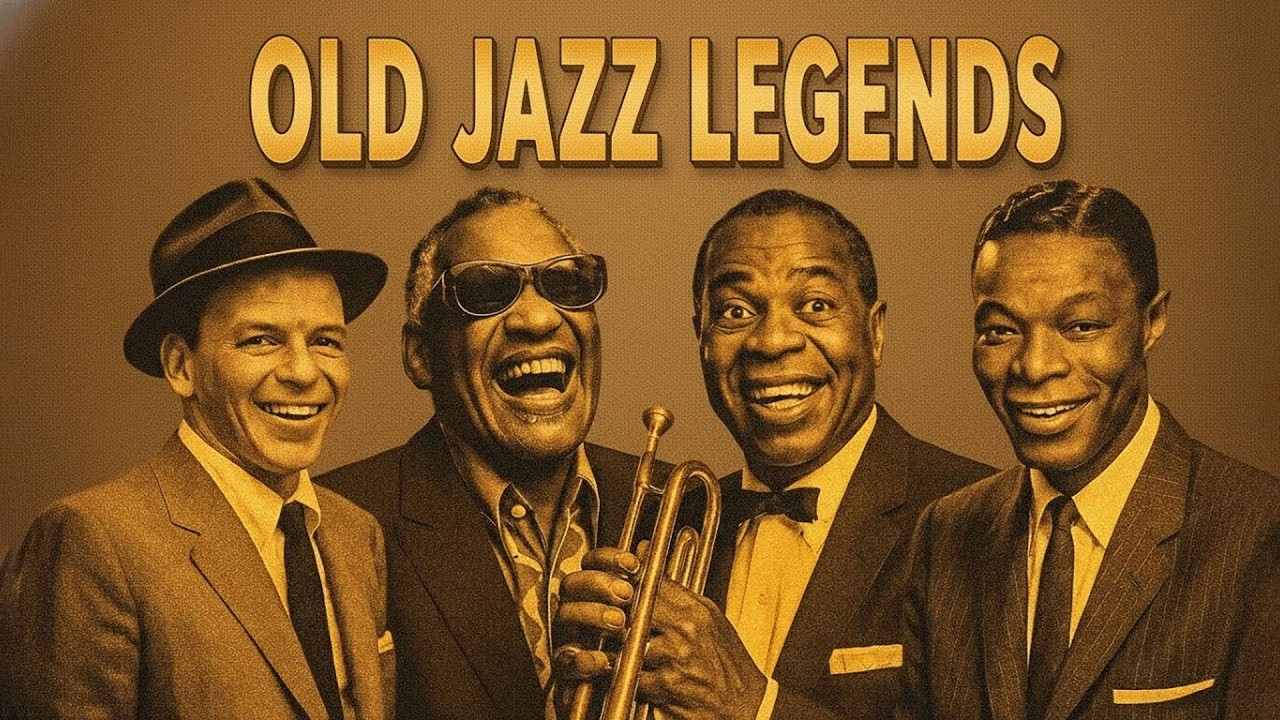 Frank Sinatra, Nat King Cole, Ella Fitzgerald, Dean Martin | Old Jazz Legends