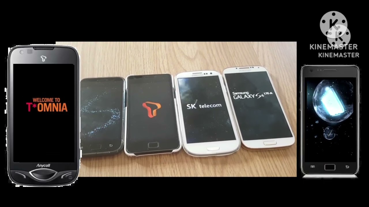 Samsung Galaxy anycall S1-S2-S3-S4 and T*OMNIA shutdown and startup