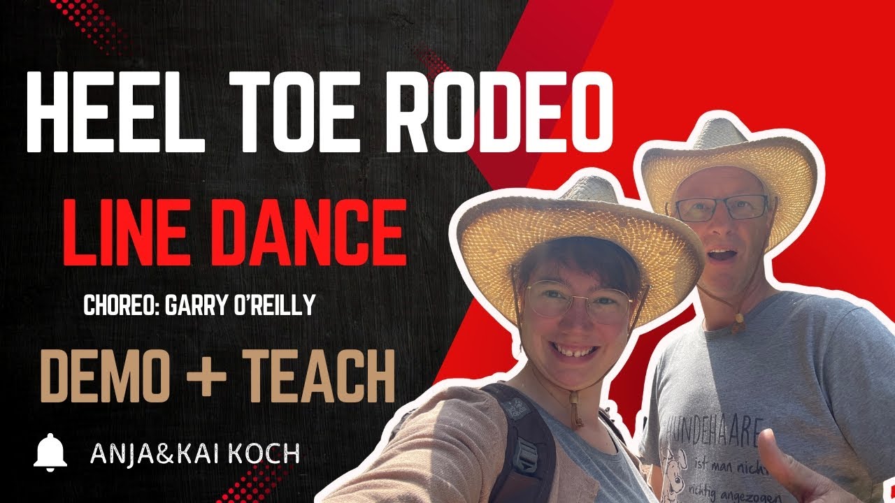 Heel Toe Rodeo |Line Dance | Demo & Teach
