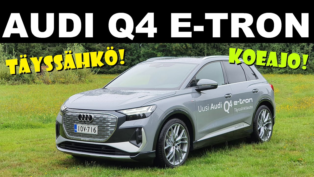KOEAJO: Audi Q4 e-tron 50 quattro - Pienempi sähko-Audi