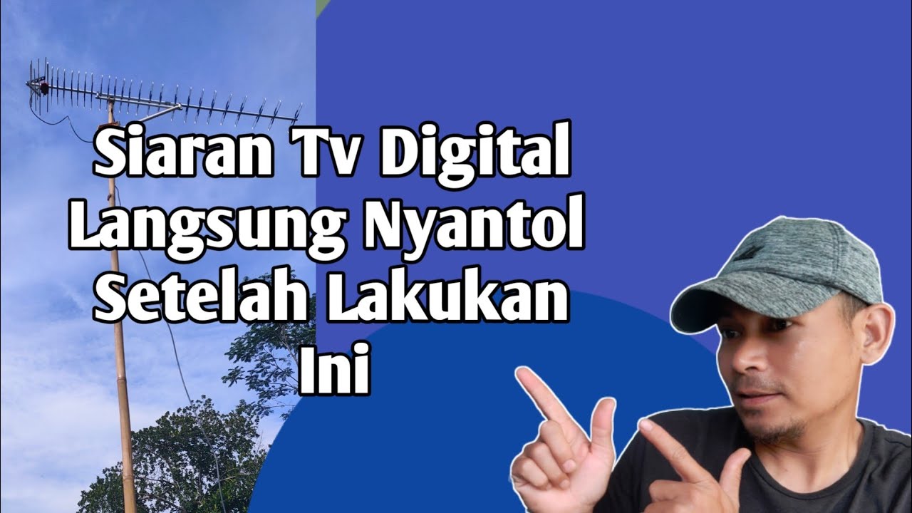 LANGSUNG PRAKTEK CARA MENCARI SINYAL TV DIGITAL