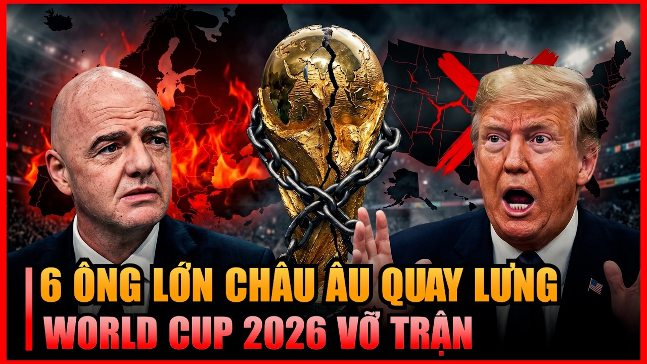L&agrave;n S&oacute;ng Tẩy Chay World Cup 2026: V&igrave; Sao 6 &Ocirc;ng Lớn Ch&acirc;u &Acirc;u Đ&ograve;i Quay Lưng Với FIFA?