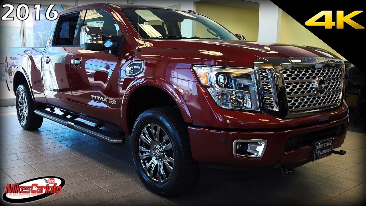 👉 2016 Nissan TITAN XD Platinum Reserve - Ultimate in-Depth Look in 4K