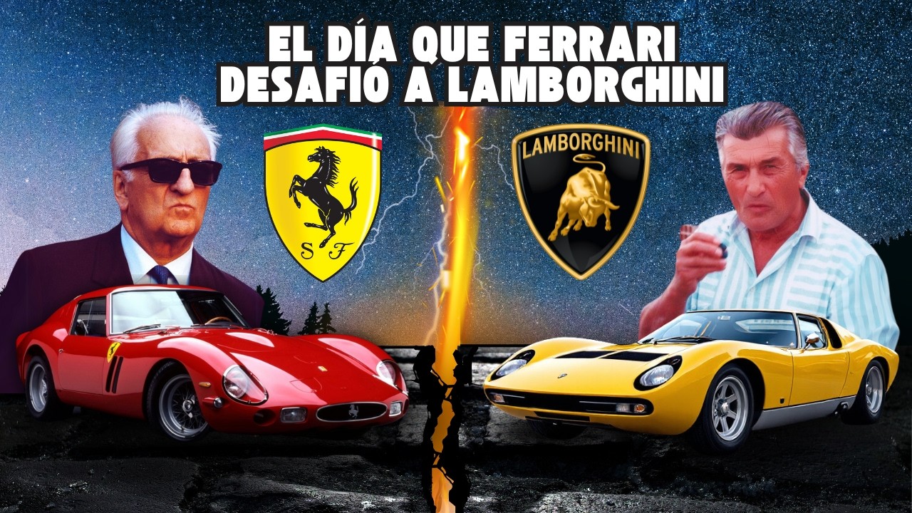 La Historia de Lamborghini: Cuando Ferrari Provocó su Mayor Rival