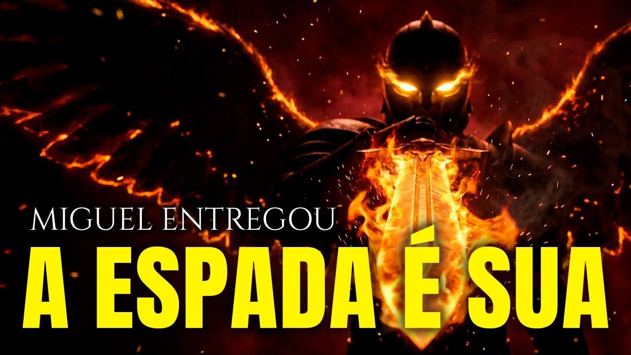 O Arcanjo Miguel não vai tirar seus obstáculos, ele vai te dar a espada para enfrentá-los
