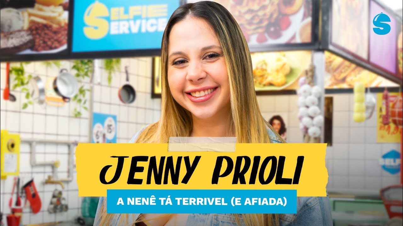 CHA REVELAÇÃO DE NOVELA, VIRGINIA CERCADA, TRETA DE JORNALISTAS com JENNY PRIOLI | #SelfieService