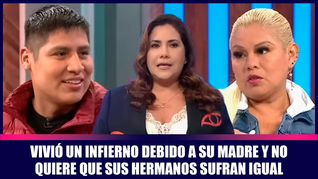 Vivió un infierno debido a su madre y no quiere que sus hermanos sufran igual | Andrea