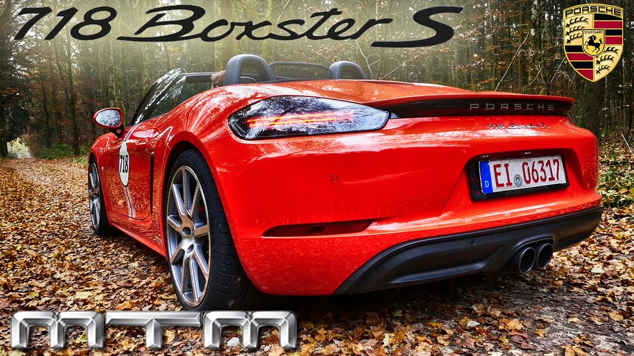 Porsche 718 Boxster S MTM LOUD! Exhaust Sound & Startup