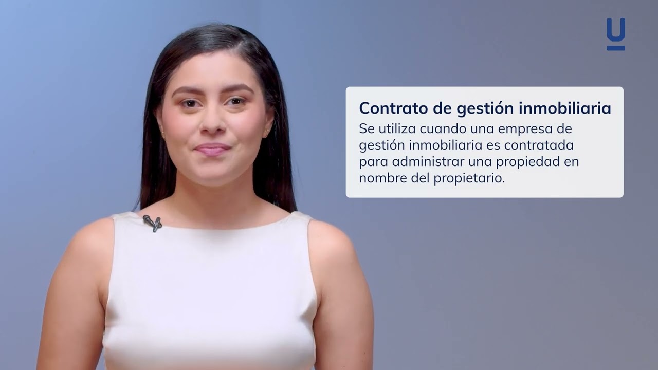 Tipos de contratos inmobiliarios - Curso de derecho inmobiliario