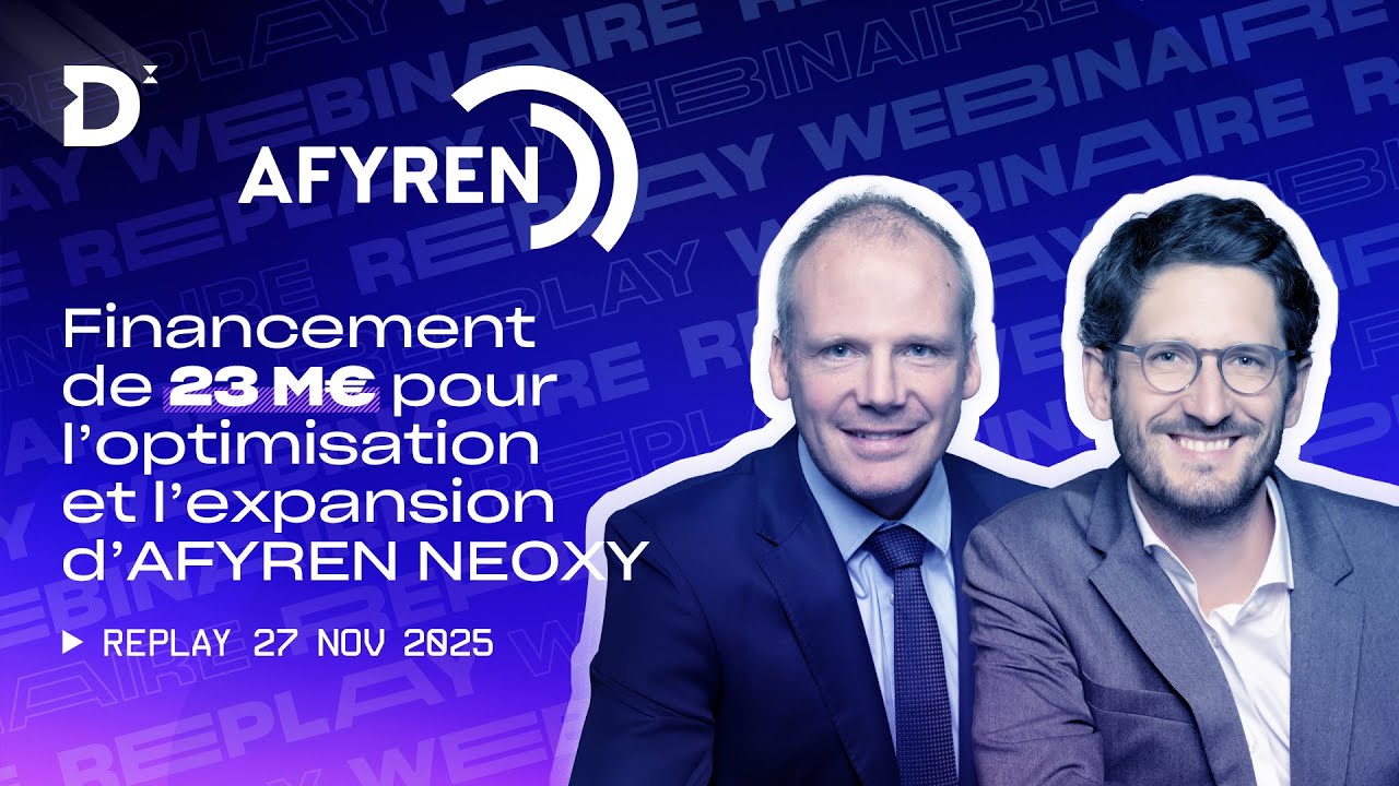 Afyren - Financement de 23 M€