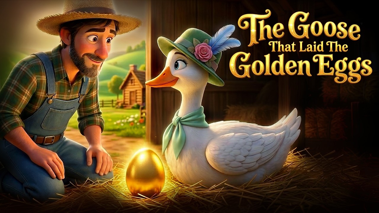 The Goose That Laid the Golden Eggs 🥚 | English Moral Stories | Bedtime Stories