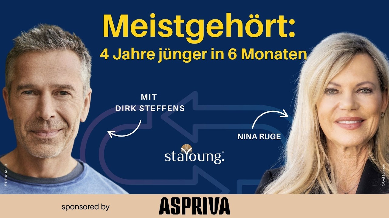 Meistgehört: Dirk Steffens’ Longevity-Formel - Biohacks eines Wissenschaftsjournalisten | Nina Ruge
