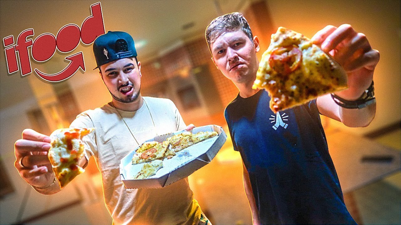 MEUS AMIGOS COMERAM A PIZZA DO IFOOD COM A PIOR AVALIA&Ccedil;&Atilde;O