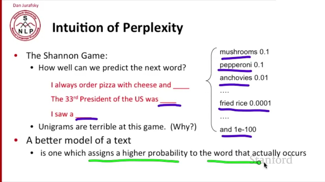 3 3 Evaluation and Perplexity