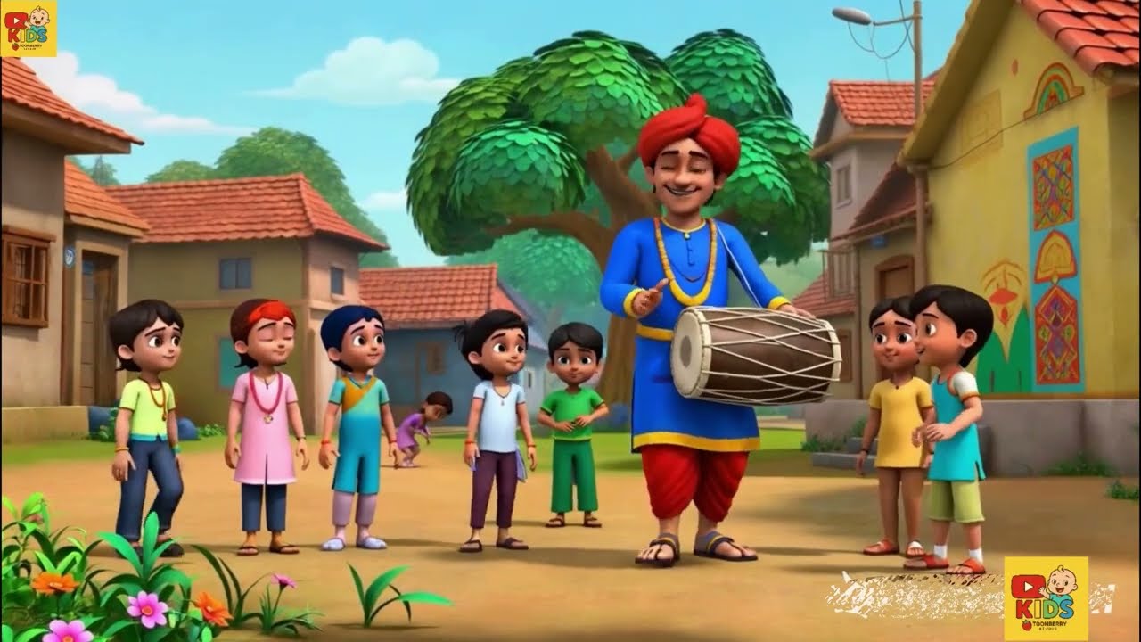 Kids poem kids Rhymes #nurseryrhymes #hindirhymes #kidslearning #kidssongs 