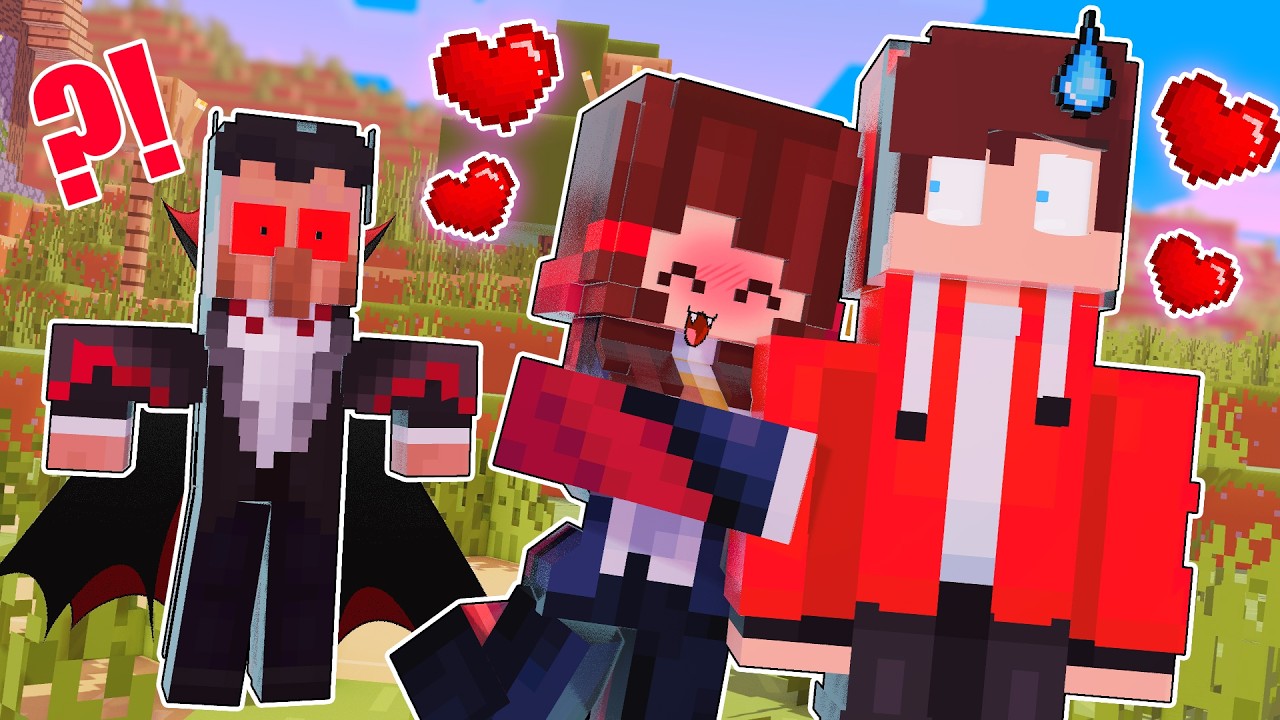 JJ and CRAZY FAN Vampire GIRL Love Story