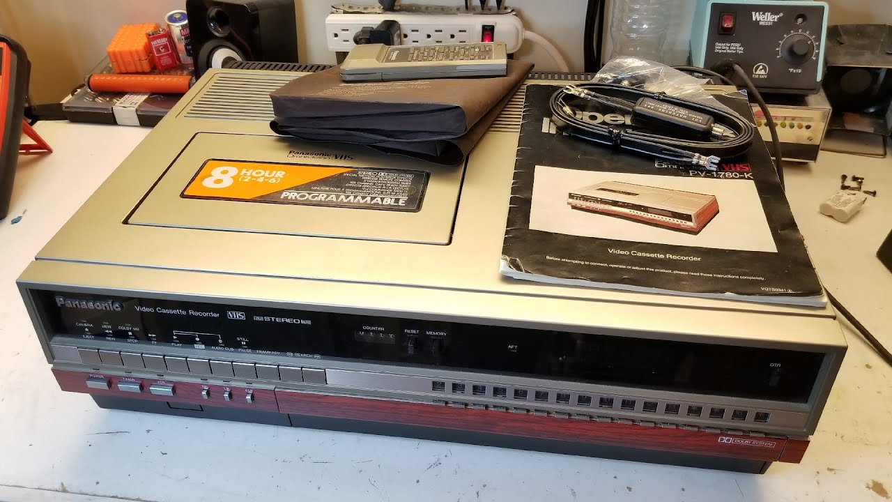 Panasonic PV-1780 VCR - Initial Look