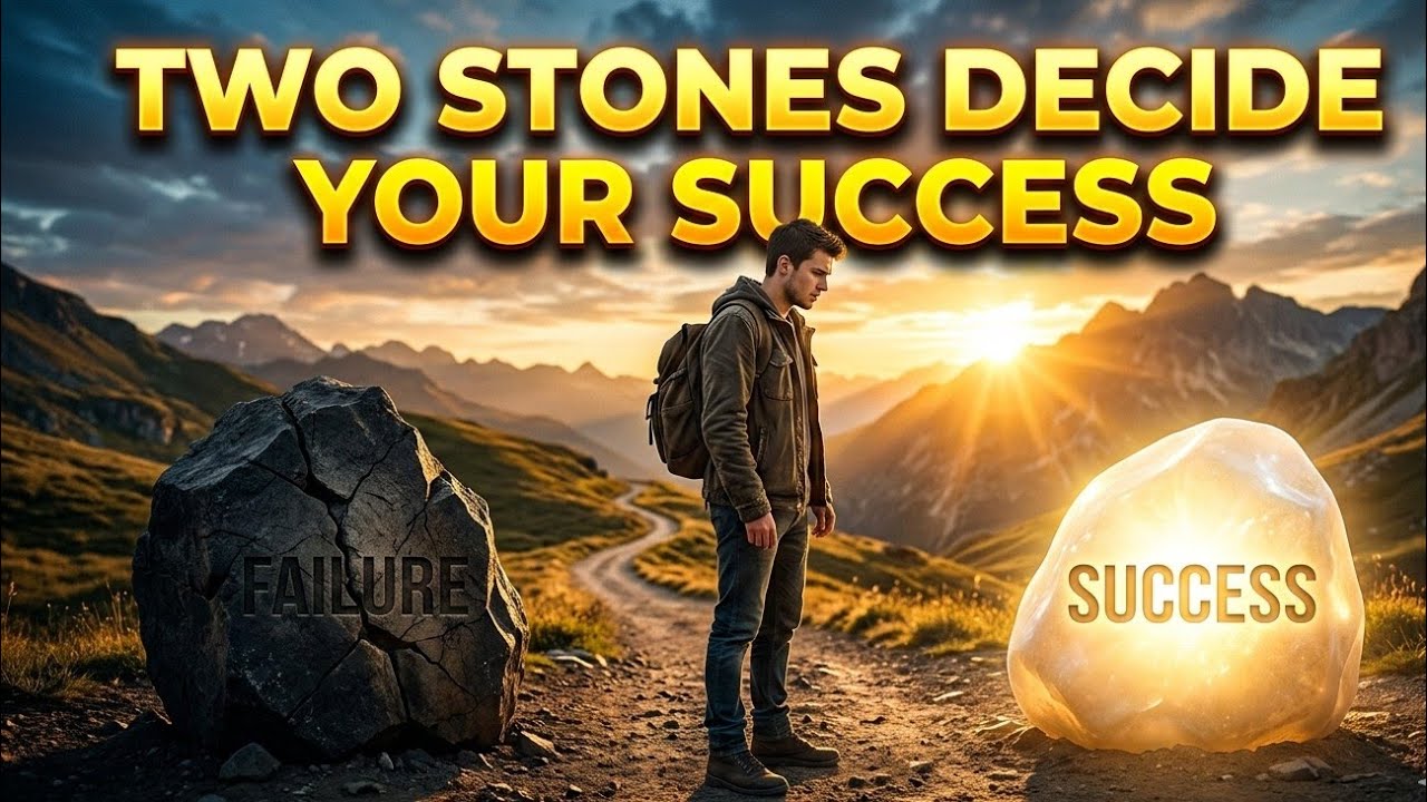 Two Stones That Decide Your Success | A Powerful Motivational Story