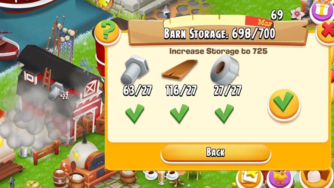 Hay Day Road to Level 100 #18 - More Space More Progress