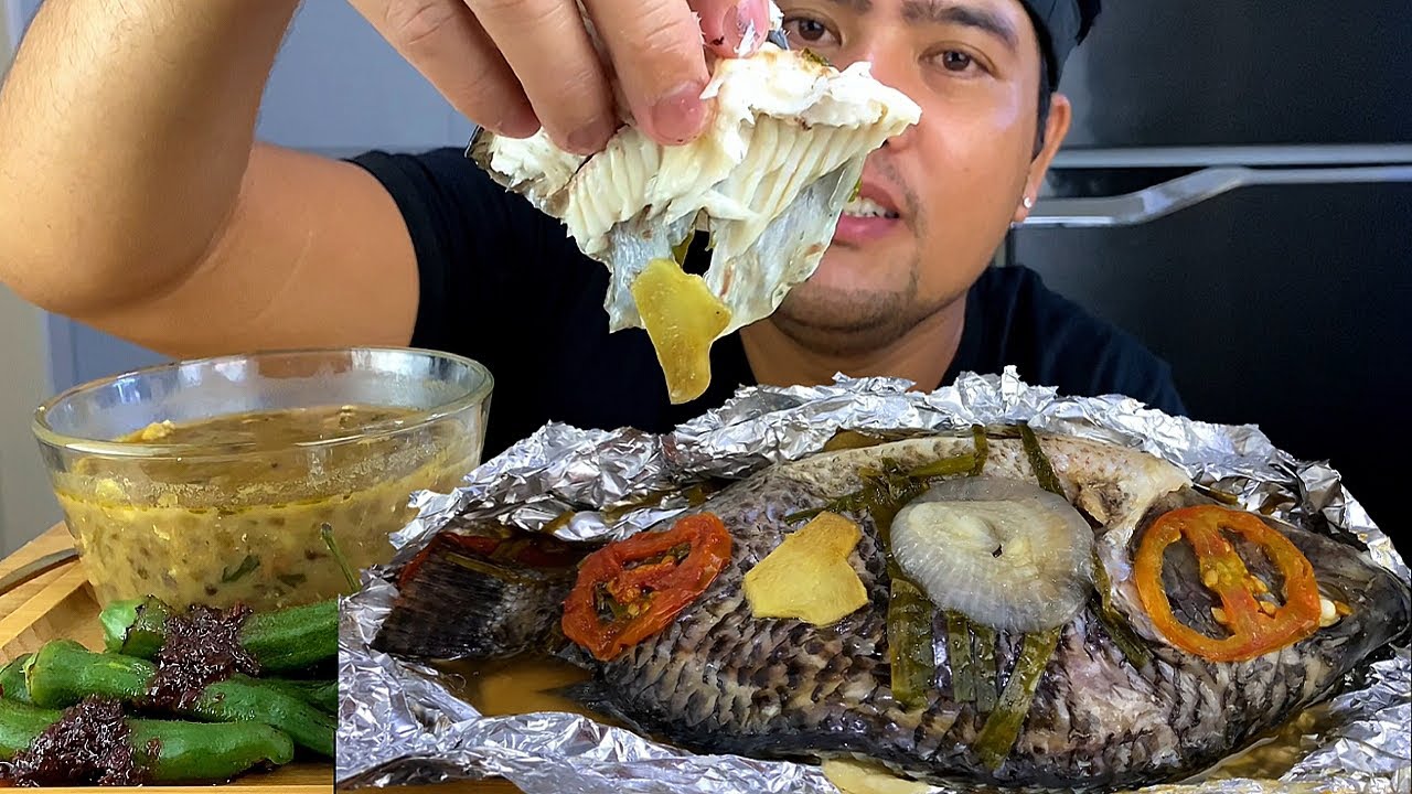 FISH TILAPIA, GULAY AT MONGGO MUKBANG | HEALTHY MUKBANG | FILIPINO FOOD | MUKBANG PHILIPPINES