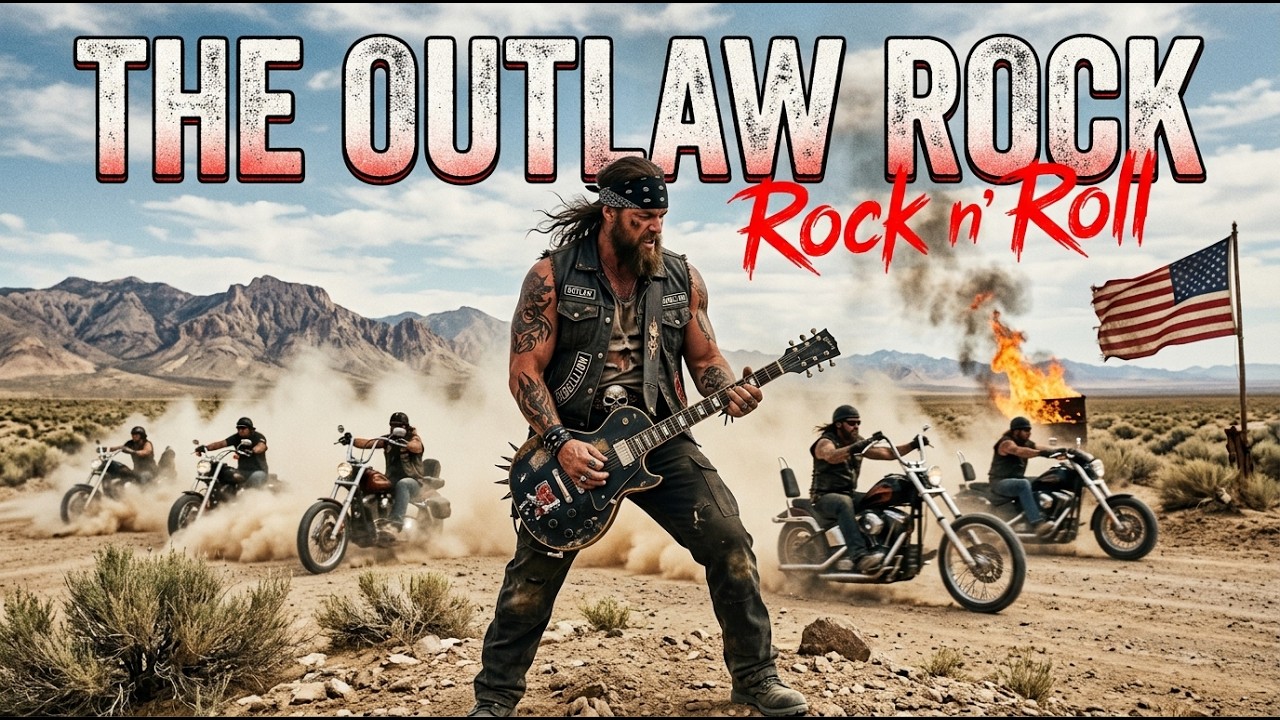 The Outlaw Rock 🔥 Dirty Street Rock N Roll Groove 🤘 Rock n Roll