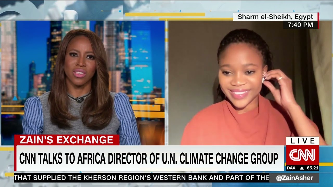 CNN interviews Hon  Bogolo Kenewendo at COP27 - One World with Zain Asher