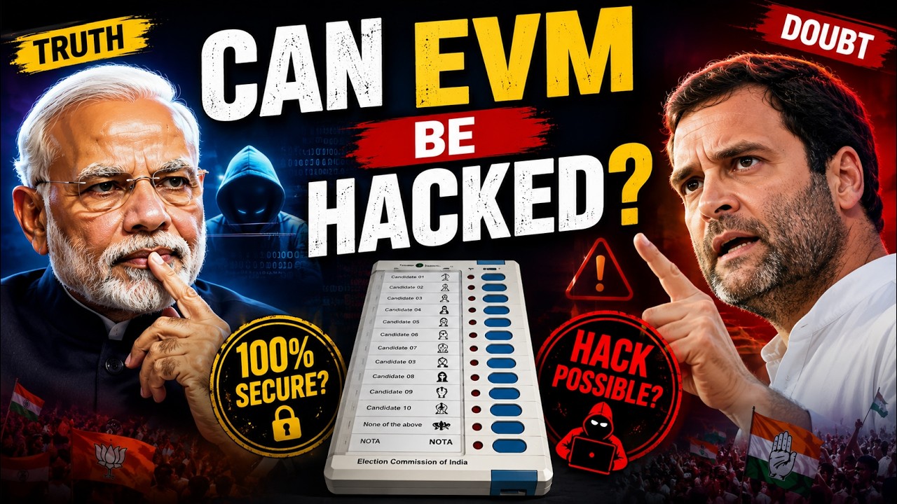 Can India's EVM Be Hacked?  The Truth About Electronic Voting Machines Explained