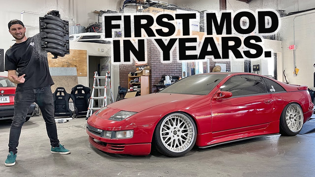 Мой 300ZX с заменой LS наконец-то получил немного любви!