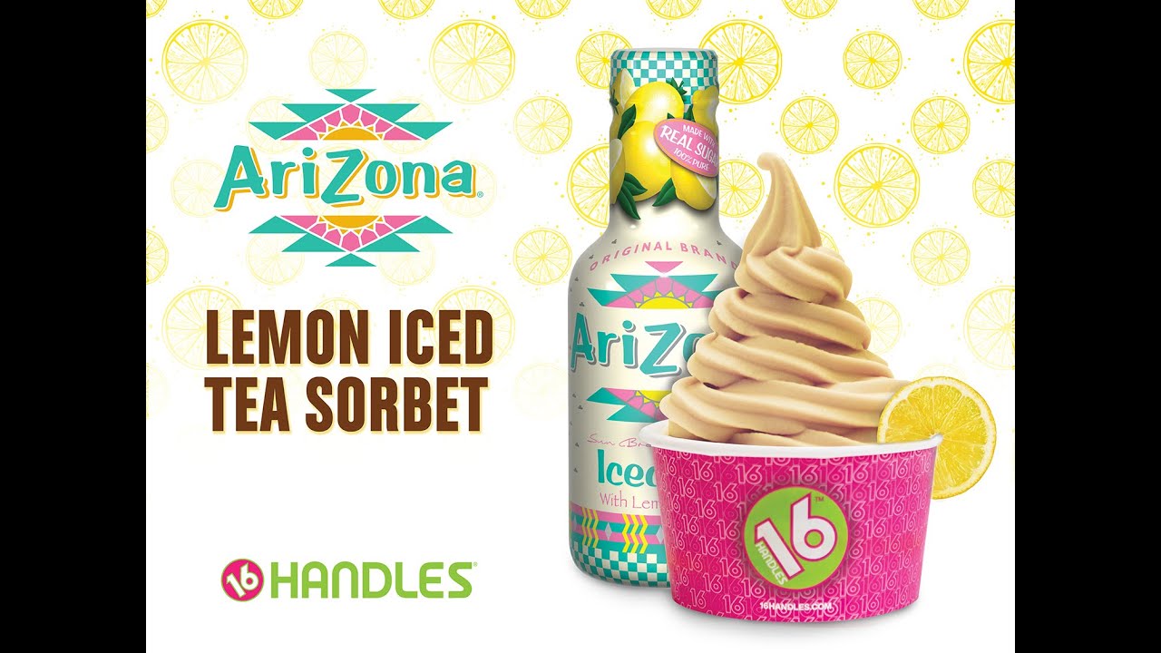 AriZona Lemon Iced Tea Sorbet