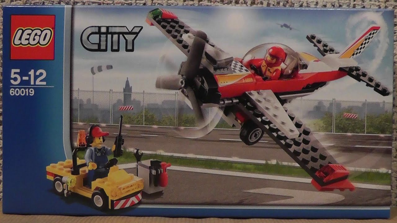 LEGO CITY 60019 SAMOLOT KASKADERSKI