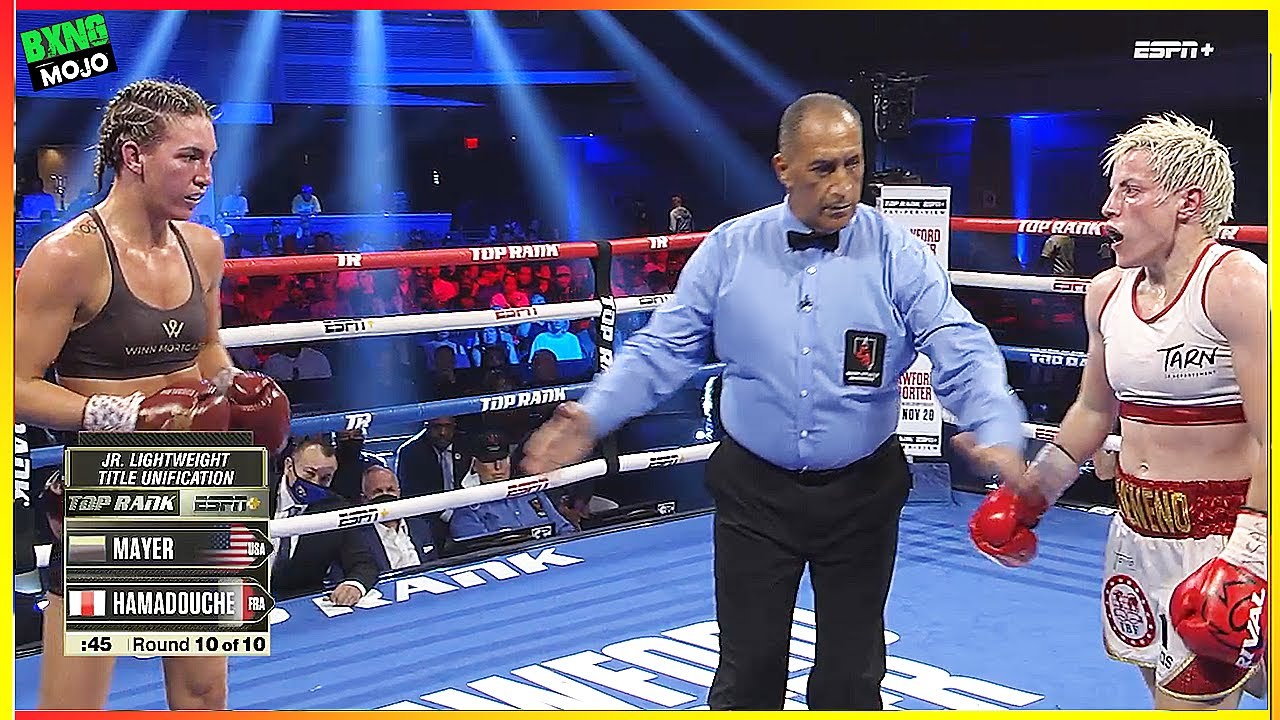 Mikaela Mayer (USA) vs Maiva Hamadouche (France) - Boxing Highlights HD