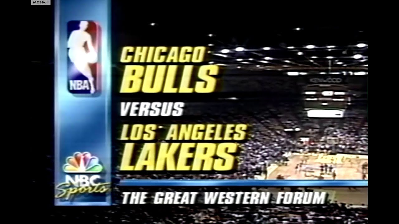 NBA On NBC - Bulls @ Lakers February 1991