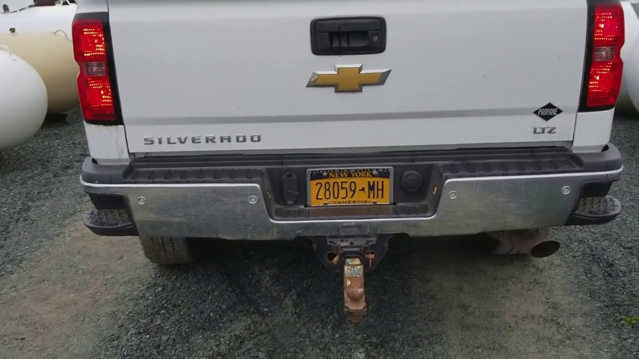Propane Autogas Chevy Silverado Bi-Fuel System
