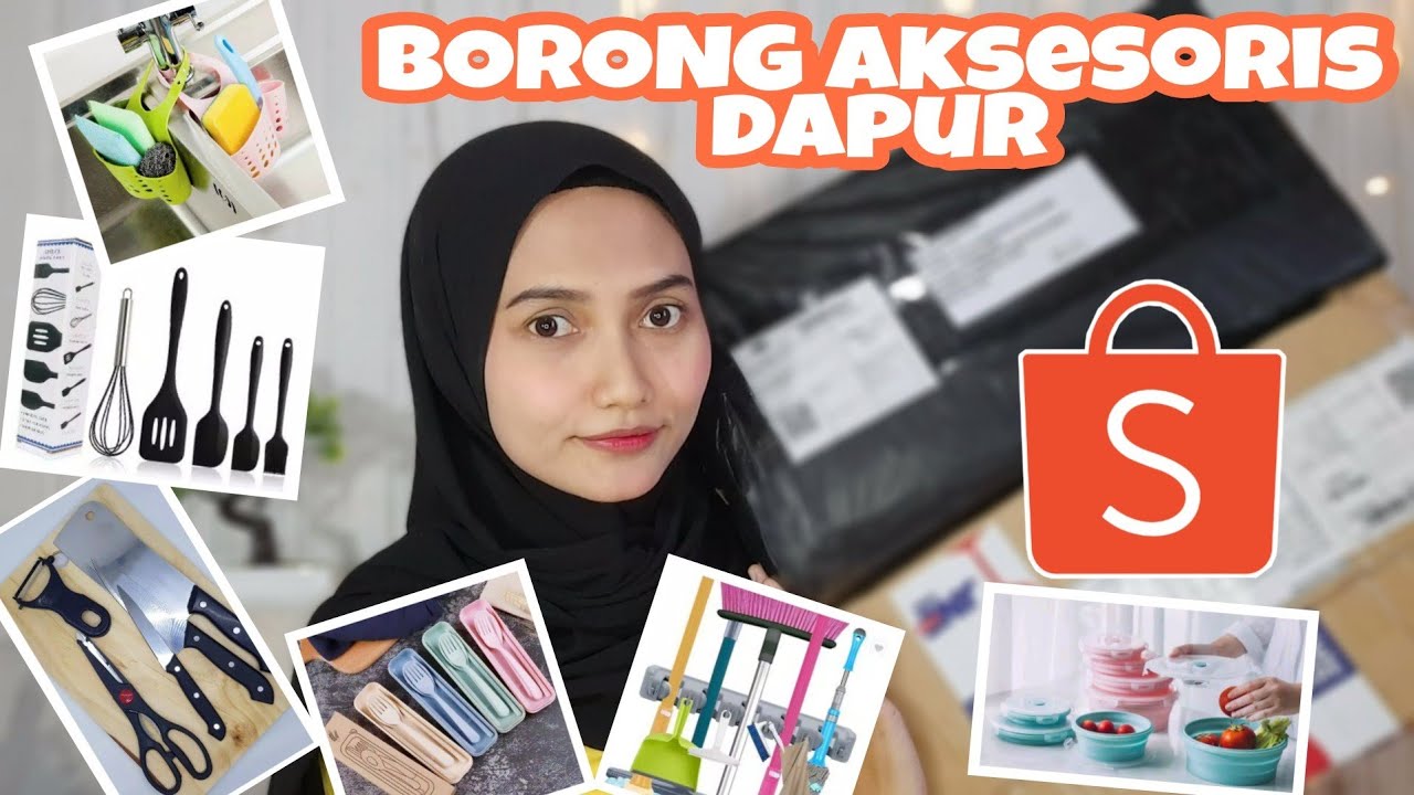 SHOPEE HAUL 11.11 - BORONG AKSESORIS UNIK UNTUK DAPUR
