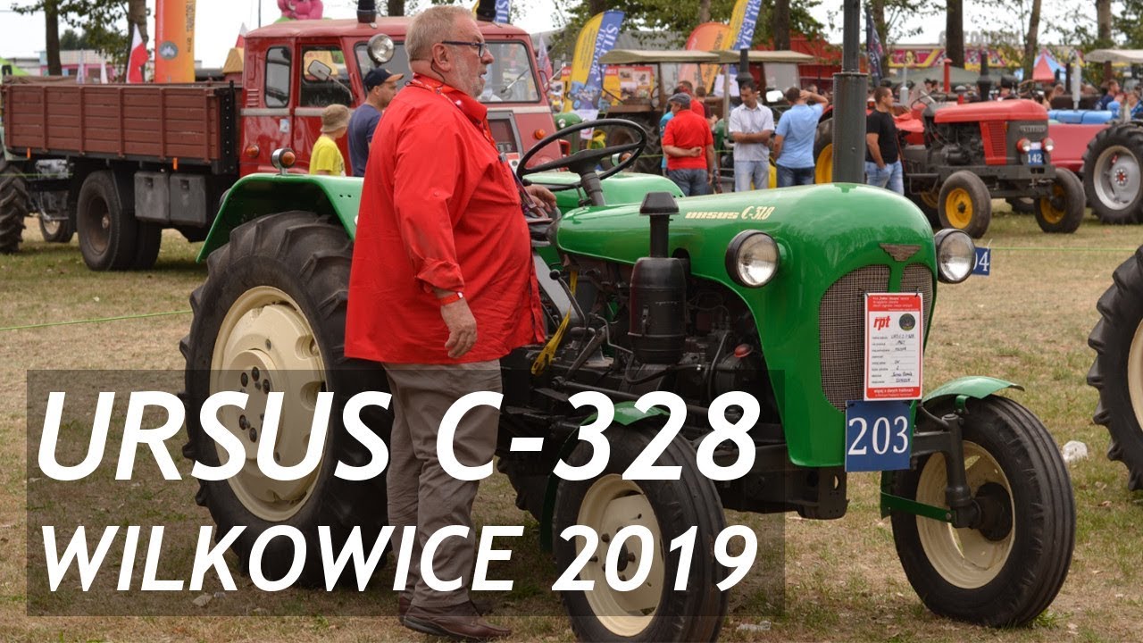 URSUS C-328  Wilkowice Festiwal Starych Traktorów 2019