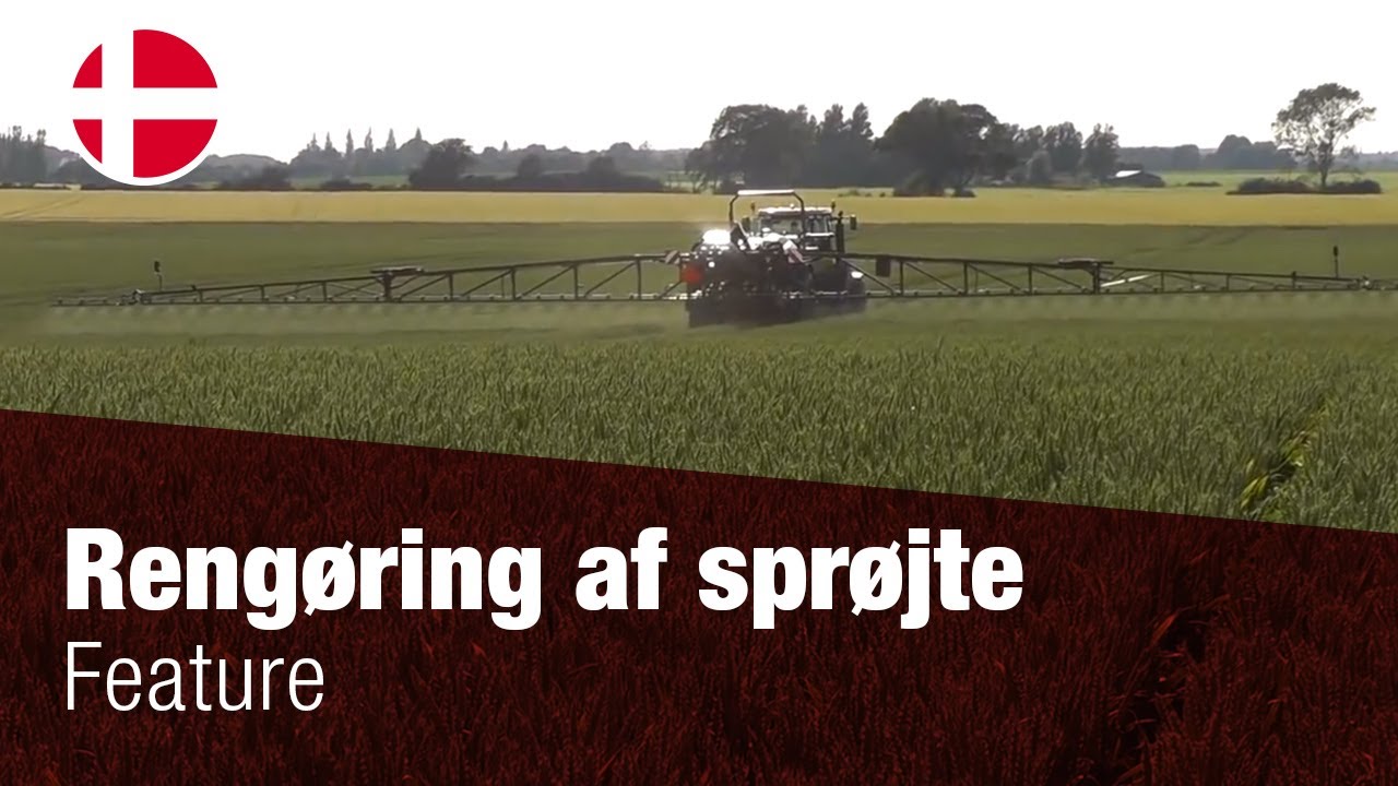 Rengøring af sprøjte (Dansk)