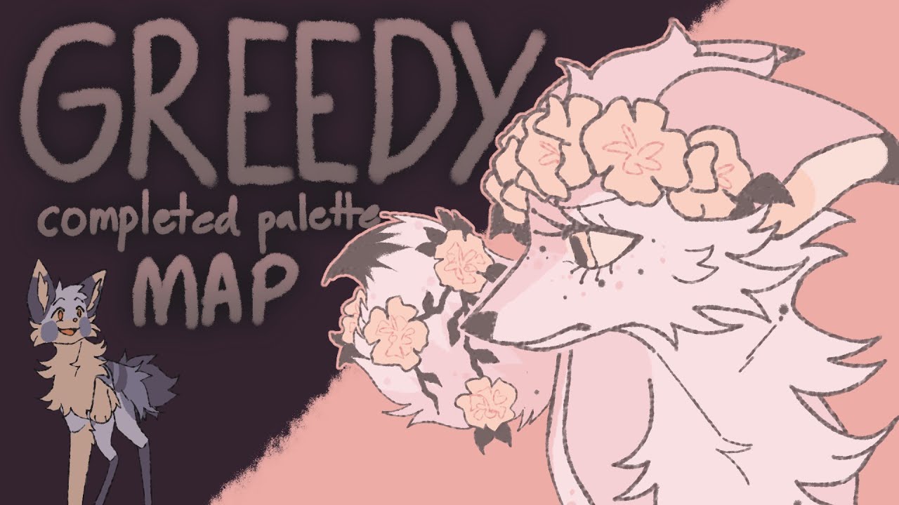 Greedy // Completed palette MAP