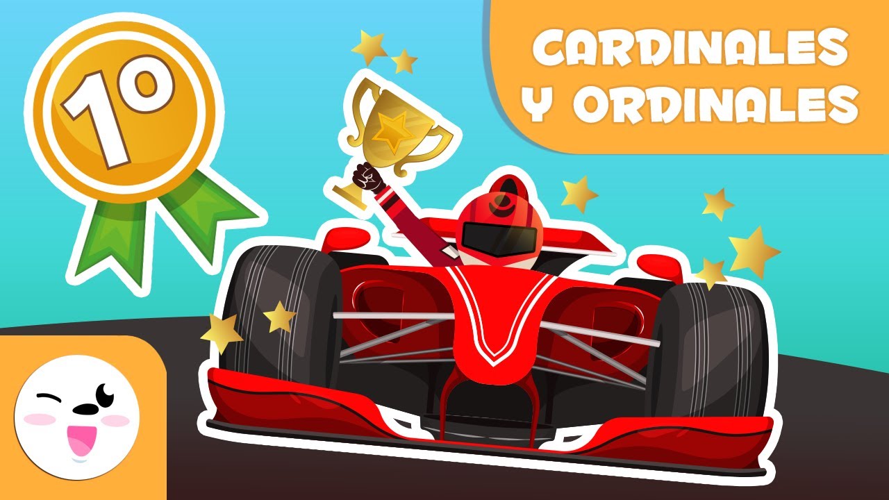 Números CARDINALES y números ORDINALES - Matemáticas para niños