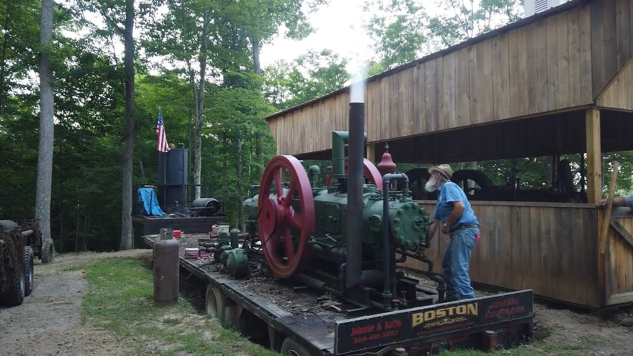 cooper Bessemer gas pumping engine