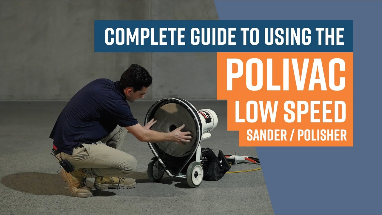 User Guide | Polivac Low Speed Sander / Polisher