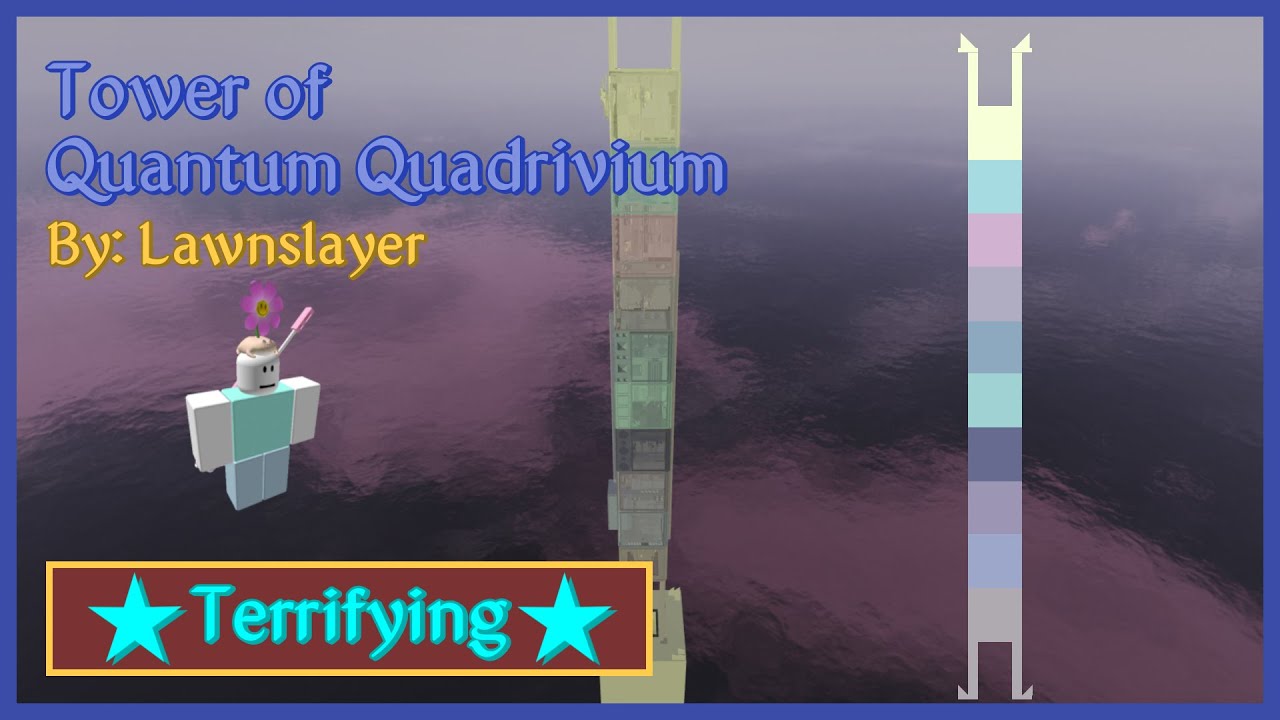 [JToH whitelisted] Tower of Quantum Quadrivium by Lawnslayer (roblox)